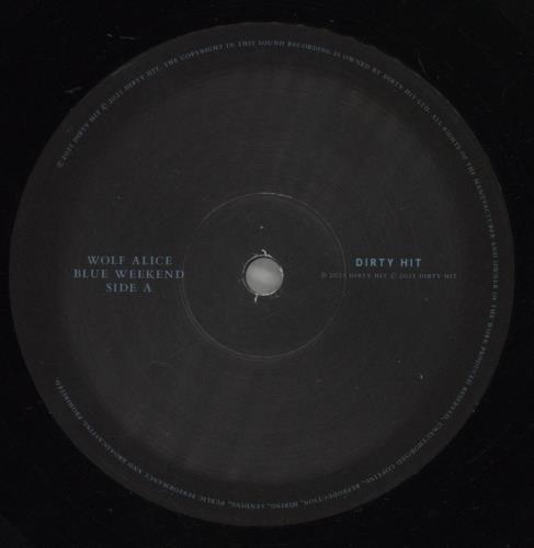 Wolf Alice Blue Weekend - Black Vinyl vinyl LP album (LP record) UK XZ6LPBL772649
