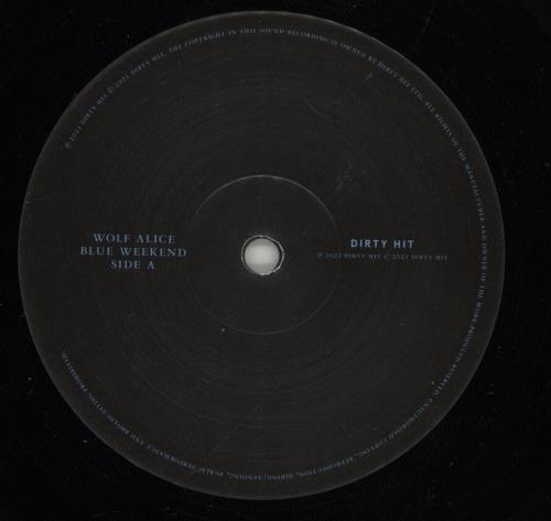 Wolf Alice Blue Weekend - Fully Autographed vinyl LP album (LP record) UK XZ6LPBL874602