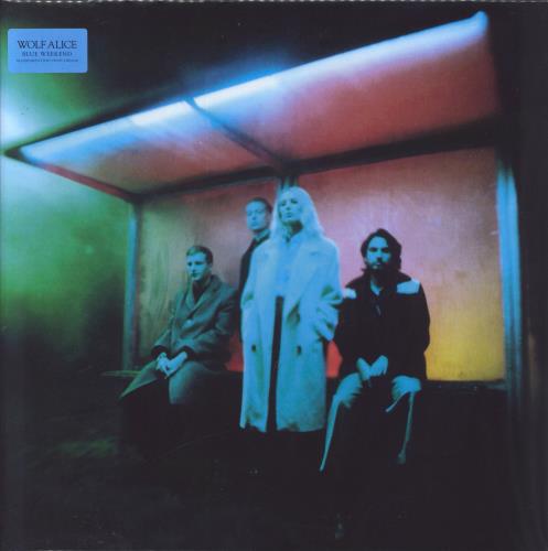 Wolf Alice Blue Weekend - Red Vinyl + Autographed Print vinyl LP album (LP record) UK XZ6LPBL827415