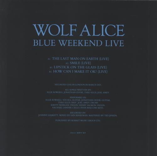Wolf Alice Blue Weekend Live EP - EX 12" vinyl single (12 inch record / Maxi-single) UK XZ612BL869668
