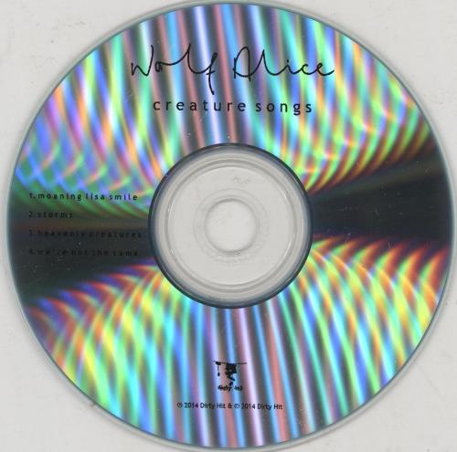 Wolf Alice Creature Songs - Wallet CD-R acetate UK XZ6CRCR761582