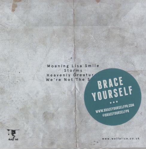 Wolf Alice Creature Songs - Wrap-Around Sleeve CD-R acetate UK XZ6CRCR761584