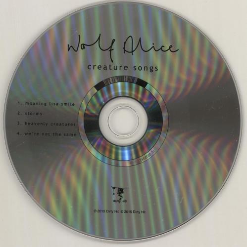 Wolf Alice Creature Songs CD single (CD5 / 5") UK XZ6C5CR761579