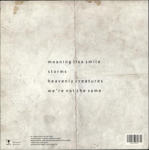 Wolf Alice Creature Songs 12" vinyl single (12 inch record / Maxi-single) UK XZ612CR869138