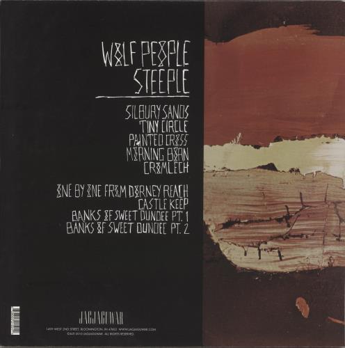 Wolf People Steeple vinyl LP album (LP record) US 2P1LPST886672