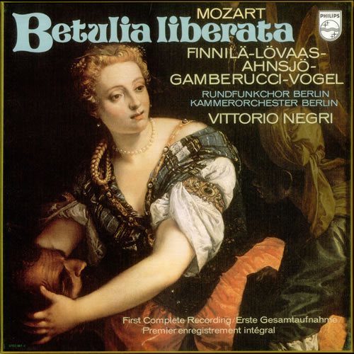Wolfgang Amadeus Mozart Betulia Liberata Vinyl Box Set Dutch WZMVXBE536087