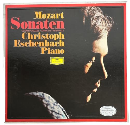Wolfgang Amadeus Mozart Complete Mozart Sonatas Vinyl Box Set UK WZMVXCO818139