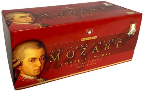Wolfgang Amadeus Mozart Complete Works CD Album Box Set UK WZMDXCO833130