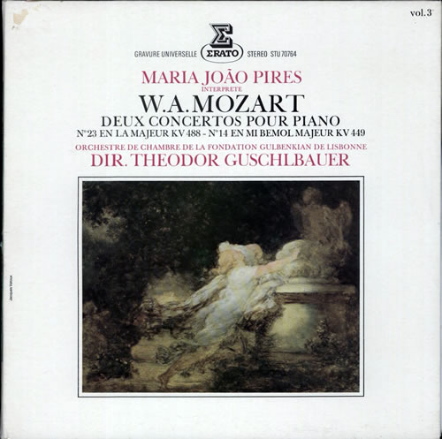 Wolfgang Amadeus Mozart Concertos Pour Piano KV 488 & KV 449 vinyl LP album (LP record) French WZMLPCO565530