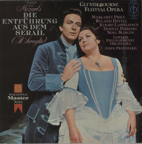 Wolfgang Amadeus Mozart Die Entfuhrung Aus Dem Serail vinyl LP album (LP record) UK WZMLPDI673923