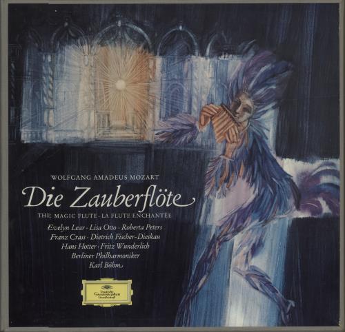 Wolfgang Amadeus Mozart Die Zauberfl�te - The Magic Flute � La Flute Enchant�e Vinyl Box Set German WZMVXDI680419