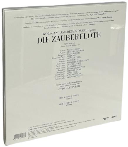 Wolfgang Amadeus Mozart Die Zauberfl�te Vinyl Box Set German WZMVXDI848366