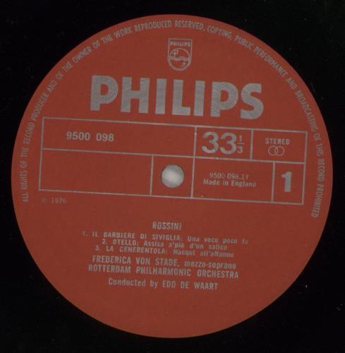 Wolfgang Amadeus Mozart Frederica von Stade sings Mozart-Rossini opera Arias vinyl LP album (LP record) Dutch WZMLPFR526410
