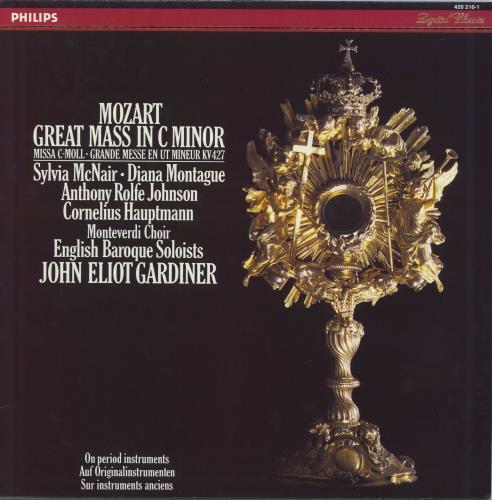 Wolfgang Amadeus Mozart Great Mass In C Minor vinyl LP album (LP record) Dutch WZMLPGR780337