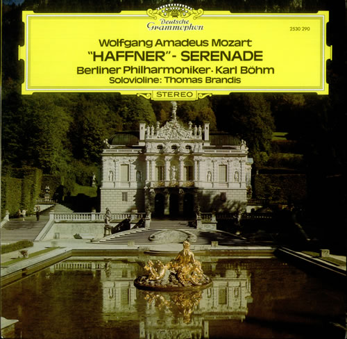 Wolfgang Amadeus Mozart 'Haffner' Serenade vinyl LP album (LP record) UK WZMLPHA535058