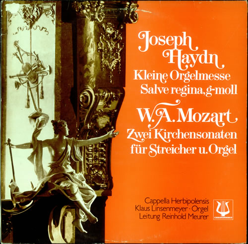 Wolfgang Amadeus Mozart Kleine Orgelmesse / Salve Regina / Zwei Kirchensonaten vinyl LP album (LP record) German WZMLPKL525297