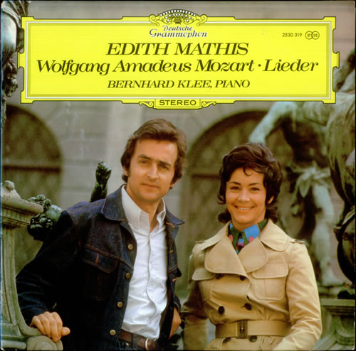 Wolfgang Amadeus Mozart Lieder Vol. I vinyl LP album (LP record) UK WZMLPLI534417