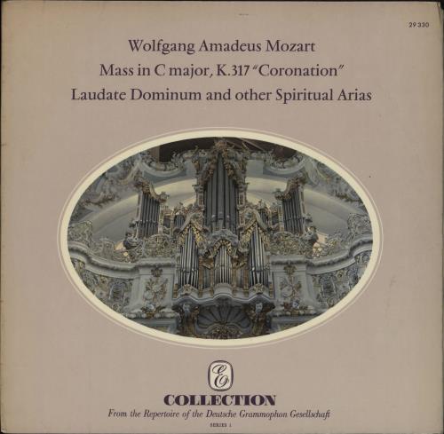 Wolfgang Amadeus Mozart Mass In C Major, K.317 "Coronation", Laudate Dominum And Other Spiritual Arias vinyl LP album (LP record) German WZMLPMA763409