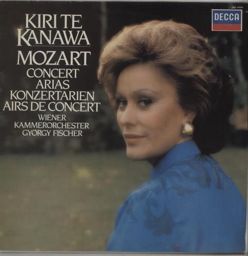 Wolfgang Amadeus Mozart Mozart Concert Arias vinyl LP album (LP record) Dutch WZMLPMO670864