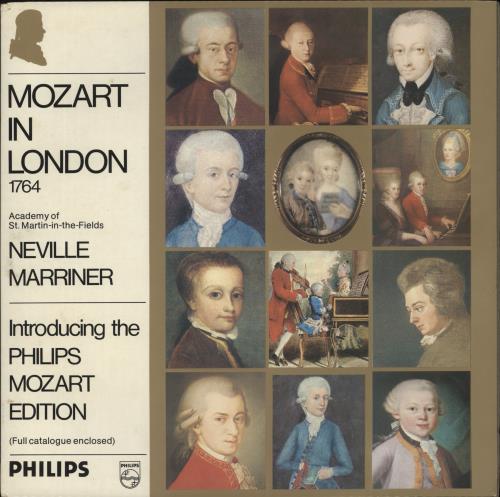 Wolfgang Amadeus Mozart Mozart In London 1764 vinyl LP album (LP record) Dutch WZMLPMO867511