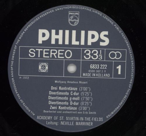 Wolfgang Amadeus Mozart Mozart In London 1764 vinyl LP album (LP record) Dutch WZMLPMO867511