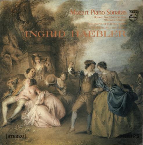 Wolfgang Amadeus Mozart Mozart Piano Sonatas vinyl LP album (LP record) UK WZMLPMO867459
