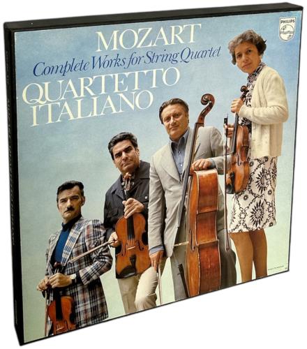 Wolfgang Amadeus Mozart Mozart: Complete Works For String Quartet Vinyl Box Set Dutch WZMVXMO857810
