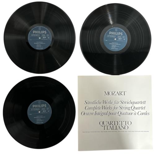 Wolfgang Amadeus Mozart Mozart: Complete Works For String Quartet Vinyl Box Set Dutch WZMVXMO857810