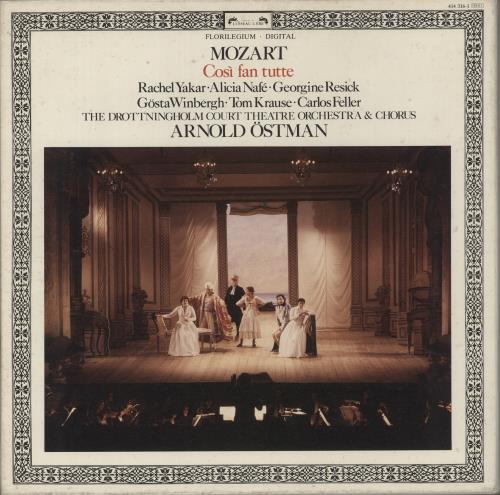 Wolfgang Amadeus Mozart Mozart: Cos� Fan Tutte Vinyl Box Set Dutch WZMVXMO888374