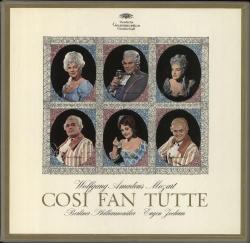 Wolfgang Amadeus Mozart Mozart: Cosi Fan Tutte Vinyl Box Set German WZMVXMO860756