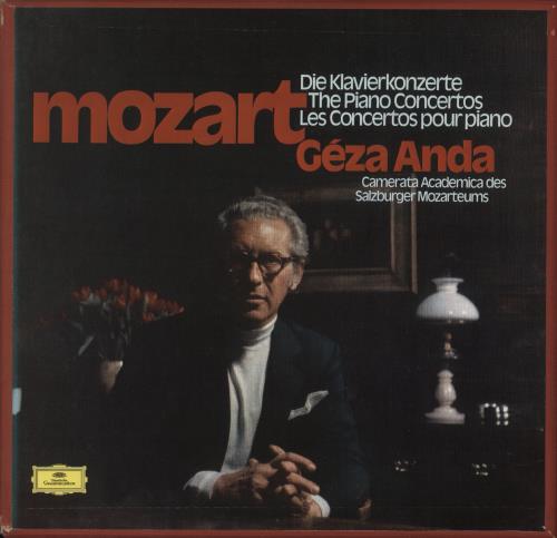 Wolfgang Amadeus Mozart Mozart: Die Klavierkonzerte Vinyl Box Set German WZMVXMO878368