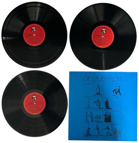 Wolfgang Amadeus Mozart Mozart: Die Zauberfl�te Vinyl Box Set German WZMVXMO879767