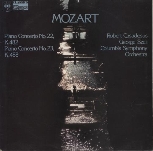 Wolfgang Amadeus Mozart Mozart: Piano Concertos Nos. 22 And 23 vinyl LP album (LP record) UK WZMLPMO858474