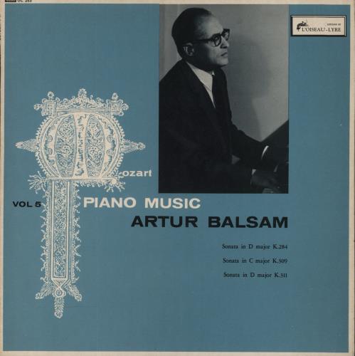 Wolfgang Amadeus Mozart Mozart: Piano Music Vol 5 vinyl LP album (LP record) UK WZMLPMO861671