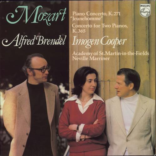 Wolfgang Amadeus Mozart Piano Concerto K.271 "Jeunehomme" / Concerto For Two Pianos K.365 vinyl LP album (LP record) Dutch WZMLPPI771841