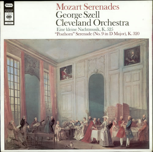 Wolfgang Amadeus Mozart Serenades: 'Eine Kleine Nachtmusik' & 'Posthorn' vinyl LP album (LP record) UK WZMLPSE527246