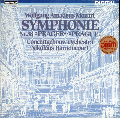 Wolfgang Amadeus Mozart Symphonie Nr. 38 'Prague' vinyl LP album (LP record) German WZMLPSY528537