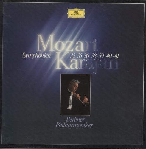 Wolfgang Amadeus Mozart Symphonien 32 � 35 � 36 � 38 � 39 � 40 � 41 Vinyl Box Set German WZMVXSY747942