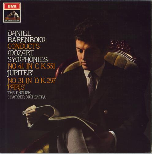 Wolfgang Amadeus Mozart Symphony Nos. 31 & 41 vinyl LP album (LP record) UK WZMLPSY774292