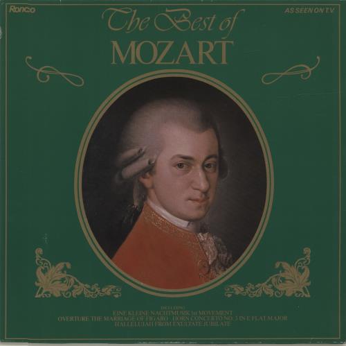Wolfgang Amadeus Mozart The Best Of Mozart vinyl LP album (LP record) UK WZMLPTH678711