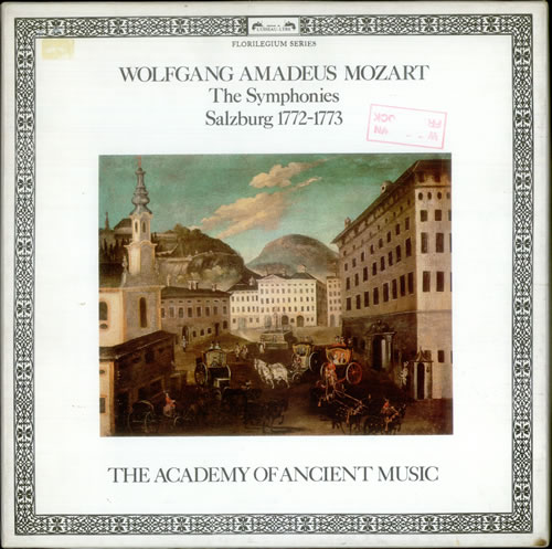 Wolfgang Amadeus Mozart The Symphonies Volume 3: Salzburg 1772-1773 Vinyl Box Set UK WZMVXTH535917