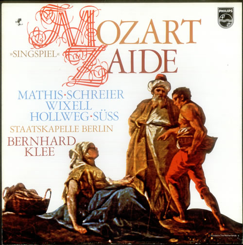 Wolfgang Amadeus Mozart Zaide Vinyl Box Set Dutch WZMVXZA536912