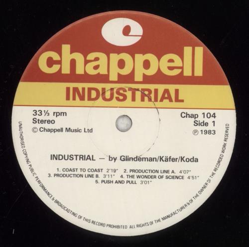 Wolfgang Kafer Industrial + Letter vinyl LP album (LP record) UK WO8LPIN508237