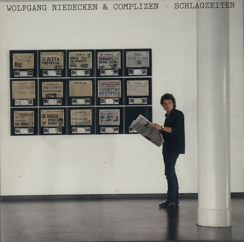 Wolfgang Niedecken Schlagzeiten vinyl LP album (LP record) German W-OLPSC627603