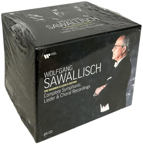 Wolfgang Sawallisch Complete Symphonic, Lieder & Choral Recordings CD Album Box Set UK 72YDXCO843276
