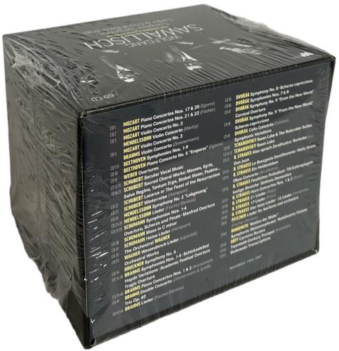 Wolfgang Sawallisch Complete Symphonic, Lieder & Choral Recordings CD Album Box Set UK 72YDXCO843276