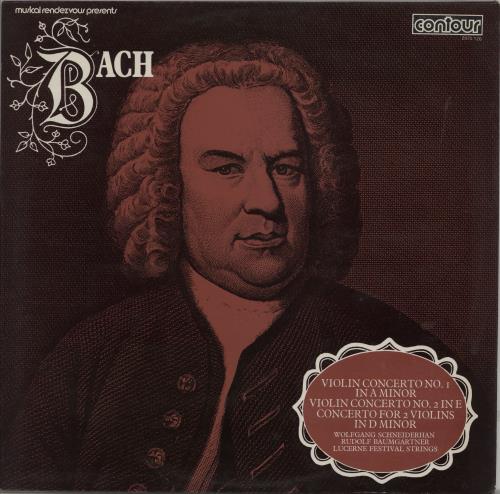 Wolfgang Schneiderhan Bach: Violin Concertos Nos. 1 & 2 / Concerto For Two Violins vinyl LP album (LP record) UK XYWLPBA763456