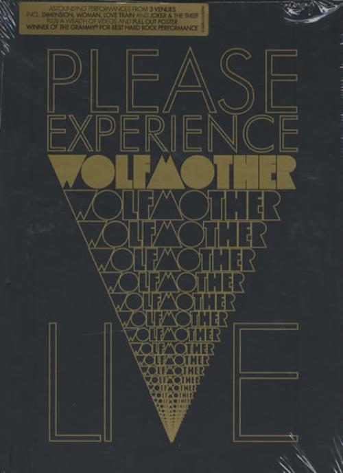Wolfmother Please Experience Wolfmother DVD UK WLODDPL413088