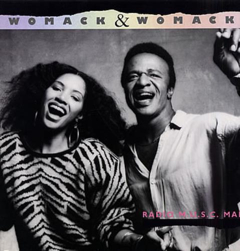 Womack & Womack Radio M.U.S.C. Man vinyl LP album (LP record) UK WOMLPRA301715