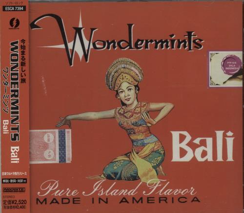 Wondermints Bali CD album (CDLP) Japanese WDMCDBA649810